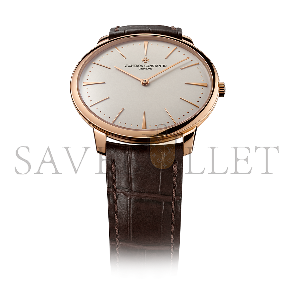 vacheron Co*sta*t*n patrimony manual-winding 40 mm pink gold watch 81180/000r-9159
